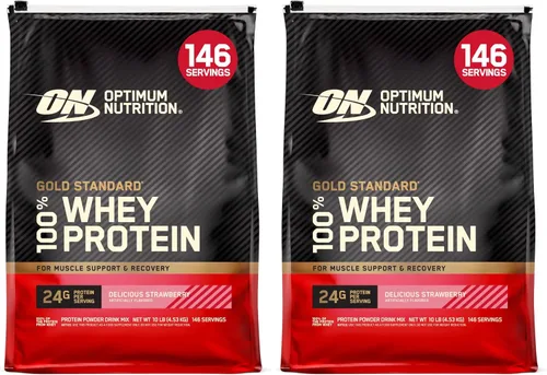 Vista 34 de Optimum Nutrition Estándar dorado 100% Proteína de Suero de Leche en Polvo, Pie de lima, 1.8 Libra