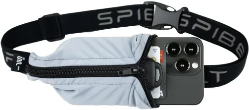 Vista 7 de SPIbelt Cinturón de bolsillo original para mujeres y hombres, soporte para teléfono para correr, riñonera para correr, soporte para teléfono