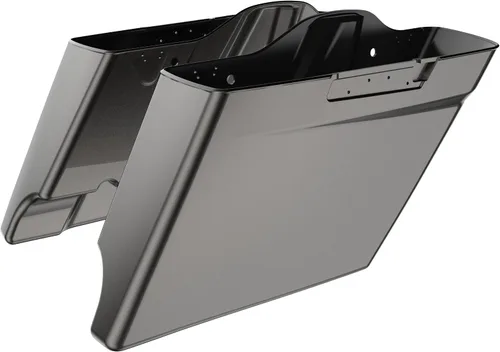 Vista 14 de Alforjas extendidas para Harley Touring Street Glide, Electra Glide, Road Glide 2014-2023 (whisky ámbar)