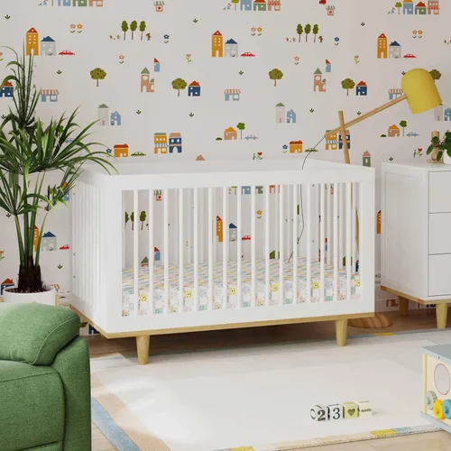 Vista 6 de DaVinci Marley Cuna convertible 3 en 1 - GREENGUARD Gold Blanco