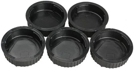 Vista 3 de Vktech 5pcs Tapa de lente trasera cubierta para todos Nikon AF AF-S DSLR SLR Cámara LF-4 lente