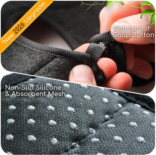Vista 4 de The Original Ternal Sinkmat Captador de Goteo y Protector contra Salpicaduras, Tapete para Grifos de Fregaderos – Microfibra Absorbente, Protector
