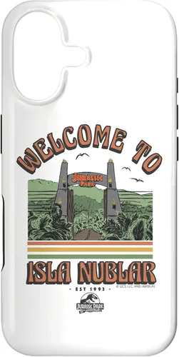 Vista 32 de Funda para iPhone 12 mini Jurassic Park Welcome to Isla Nublar