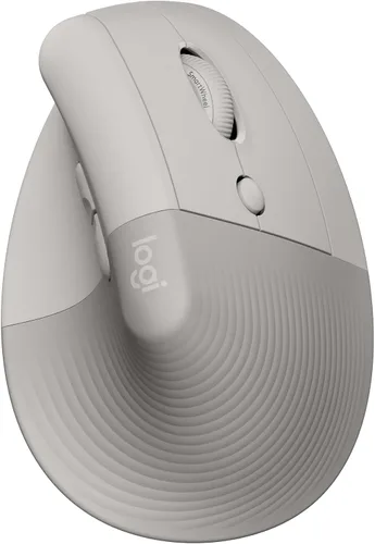 Vista 17 de Logitech Wave Keys & Lift Vertical Mouse - Combo de teclado y mouse inalámbrico ergonómico - con reposo de palma acolchado, Easy-Switch, Bluetooth