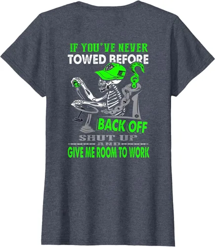 Vista 13 de Proud Tow Truck Operator - Camiseta, Negro, S