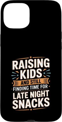 Vista 9 de Raising Kids and Still Finding Time for Late Night Snacks Case for iPhone 17