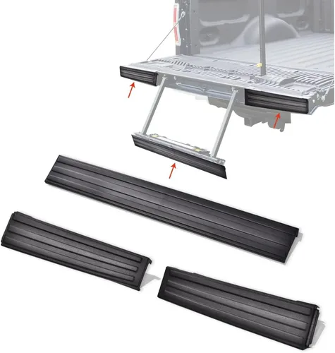 Vista 14 de PIT66 Tapa de moldura para portón trasero, compatible con Ford F-150 2015-2020 Protector de moldeo (no compatible con Flex Step), parte superior
