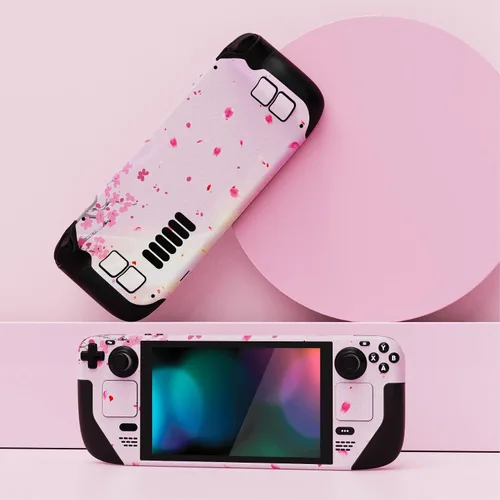 Vista 4 de PlayVital Juego completo de calcomanías protectoras para cubierta de vapor calcomanías personalizadas cubierta de vinilo para PC de juegos de mano