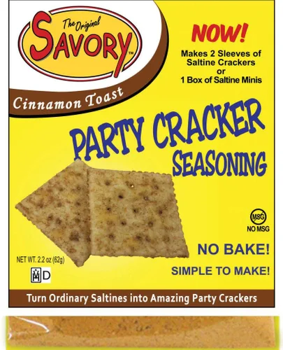 Vista 10 de Condimento salado Savory Saltine, 1.4 onzas, eneldo de jardín, 1 paquete