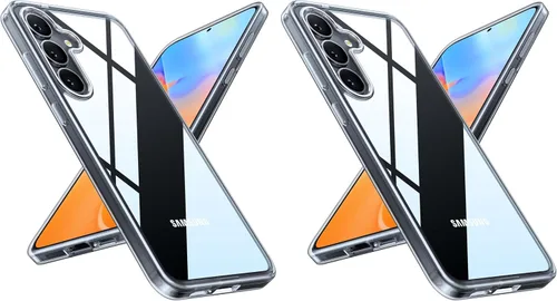 Vista 17 de Torras - Funda a prueba de golpes para Galaxy S22, [probada contra caídas de grado militar]. Parte trasera dura y translúcida mate y bordes suaves