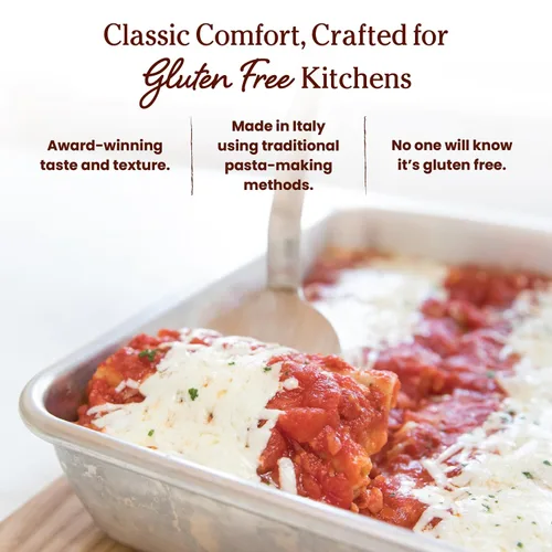 Vista 6 de Jovial Pasta Manicotti de Arroz Integral - Pasta Manicotti, Pasta de Manicotti, Pasta de Grano Entero, Pasta Orgánica, Sin Gluten, Sin Lácteos