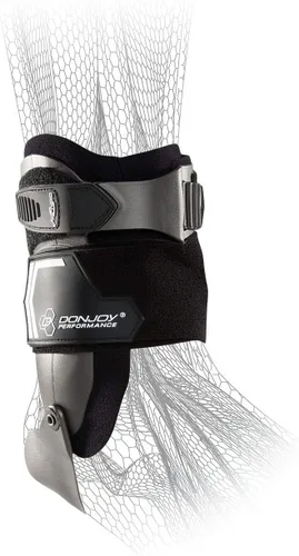 Vista 8 de DonJoy Performance BIONIC - Tobillera de estribo, soporte máximo de tobillo medial/lateral, soporte rígido de perfil bajo, ajustable, inmovilización
