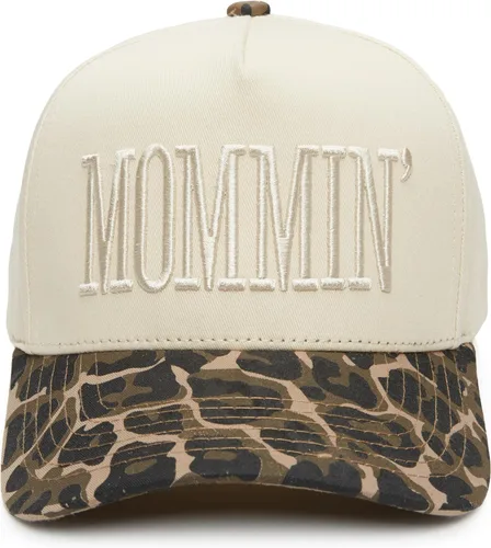 Vista 17 de Funky Junque Gorra de béisbol de 2 tonos para camionero adulto Misbehavin' - Leopardo/Beige