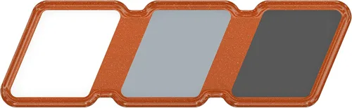 Vista 62 de Insignia tricolor - Compatible con Toy Taco, Tun y 4Run Negro con escala de grises TRI