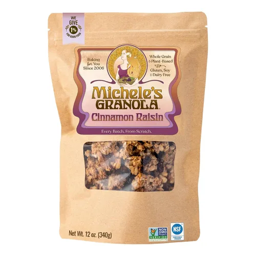 Vista 13 de Michele's Granola Granola de mantequilla de almendras, bolsa de 12 onzas