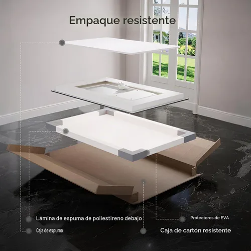 Vista 9 de Espejo de tocador LED de 24 x 36 para baño, espejo LED frontal y retroiluminado para baño con 3 luces de color, espejo de tocador de pared