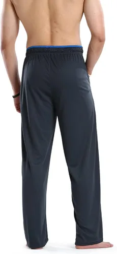 Vista 5 de Radofo Pantalones deportivos para correr, atléticos, casuales, para hombre, ligeros, para entrenamiento, con bolsillos con cremallera, pantalones