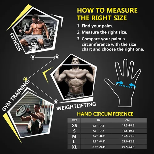 Vista 6 de ihuan Nuevos guantes de entrenamiento de gimnasio para levantamiento de pesas para hombres y mujeres, ideales para levantamiento de pesas