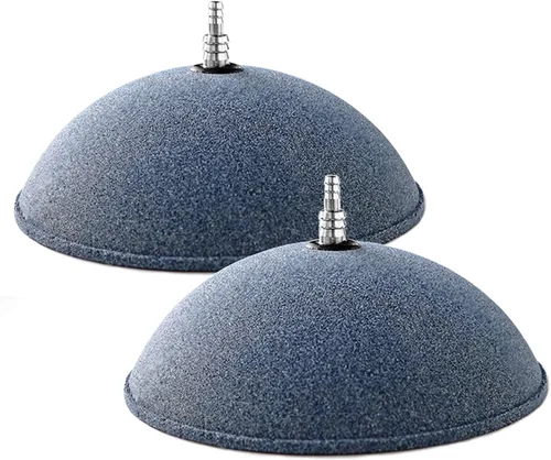 Vista 8 de kathson Difusor de forma de bola mineral de burbujas de 4 pulgadas para acuario, bomba e hidroponía (paquete de 2)