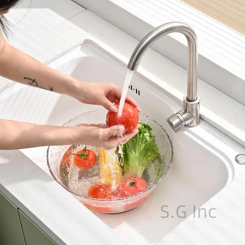 Vista 2 de Tazón de Ponche de Calidad Premium en Plástico - Tazón de Ponche de Plástico Transparente de 2 Galones - Diseño Bordado de 8 Quart.