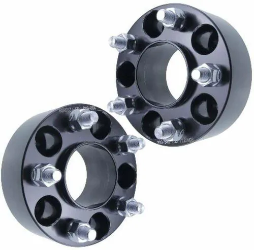 Vista 2 de Espaciadores de rueda hubcéntricos de 1.5" 5x4.5 - Compatible con Ford Mustang Ranger Explorer Edge - 1.5 Pulgadas (38mm), 5x114.3, Hub de 70.5mm