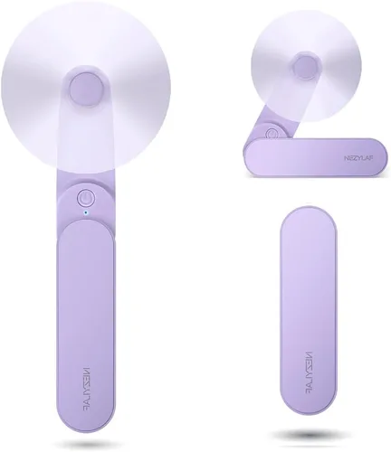 Vista 8 de Ventilador portátil mini de mano, ventilador personal pequeño recargable para 9-15 horas de duración, diseño de bolsillo para viajes/Esenciales