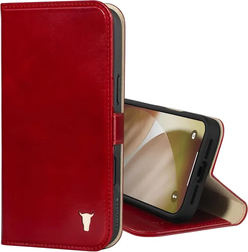 Vista 16 de TORRO Funda de cuero compatible con iPhone 17 de 6.3 pulgadas 2025, funda de piel prémium con función atril y ranuras para tarjetas