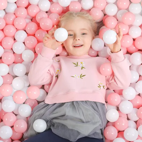 Vista 11 de TRENDBOX 100 piezas Bolas de Piscina de Bolas Macaron Bolas de Plástico para Piscina de Bolas Corralito de Juegos Bebés Niños Niñas Fiestas