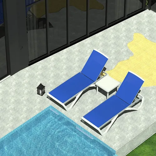 Vista 13 de Domi - Tumbona de aluminio para exteriores con respaldo ajustable, para playa, patio, balcón, piscina (1 silla marrón)