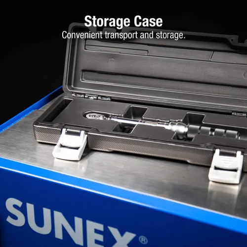 Vista 5 de Sunex 31080 Llave dinamométrica 48T con accionamiento de 3/8 pulgadas, 10-80 pies-lb