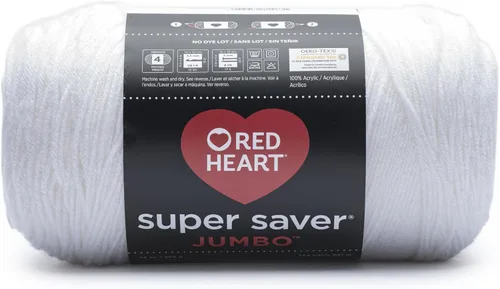 Vista 98 de Red Heart Super Saver Jumbo Ovillo de lana, Amatista