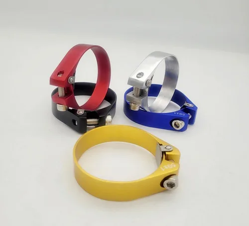 Vista 2 de Granatelli Motor Sports Abrazaderas de manguera de aluminio de 3.25