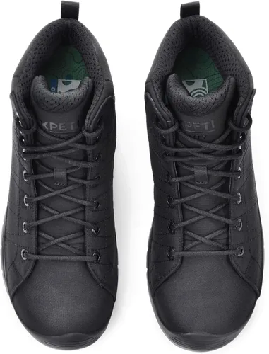 Vista 3 de XPETI Botas tácticas Mission Mid para hombre Negro