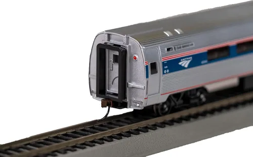 Vista 4 de Bachmann Trains 85' Amtrak Amfleet I Cafe Car Northeast - Fase VI Escala HO