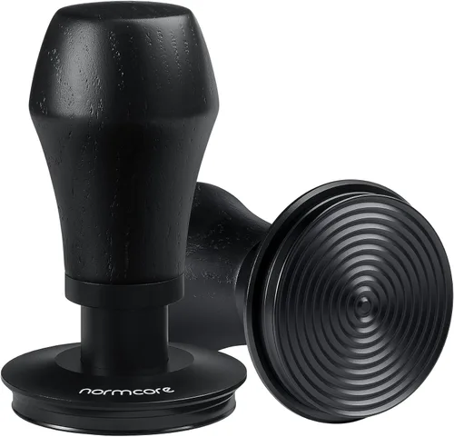 Vista 11 de Normcore Tamper para Espresso de 51 mm con base ondulada - Tamper con resorte - Muelles de repuesto de 15 lb / 25 lb / 30 lb - Mango y soporte