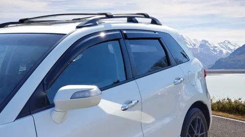 Vista 5 de IKON MOTORSPORTS - Viseras de ventana compatibles con Acura RDX 2007-2012, deflector de viento y lluvia solar, 4 unidades de IKON MOTORSPORTS, 2008
