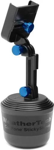 Vista 21 de WeatherTech CupFone, Soporte Universal de Portavasos para Teléfono en Coches – Ajuste Ajustable y Seguro con Acceso Abierto para Carga – Compatible