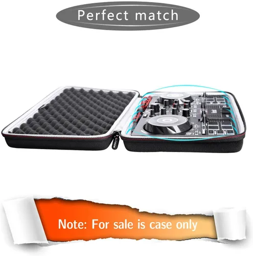Vista 9 de LTGEM - Funda para controlador de DJ Hercules DJControl Inpulse 200 / DJControl Inpulse 200 MK2 - Bolsa de transporte protectora de viaje