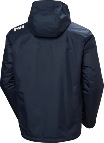 Vista 5 de Helly Hansen Men's Crew Hooded Midlayer Jacket 2.0 2-597 Azul marino