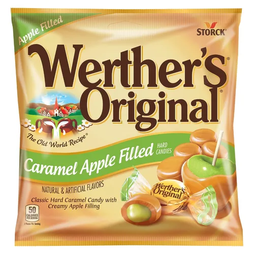 Vista 8 de Werther's Original caramelos duros rellenos con caramelo cremoso, 30 onzas