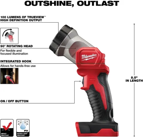 Vista 6 de Milwaukee 2696-24 M18 Kit de herramientas combinadas compactas inalámbricas