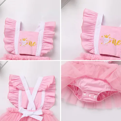 Vista 6 de Regalos de hada de dientes, fotografía para niños, traje de primer cumpleaños, fotografía para recién nacidos, para niña, un pastel, bohemio, bebé