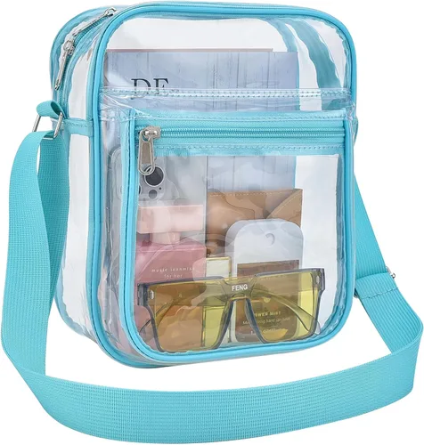 Vista 27 de USPECLARE Clear Bag for Stadium Events Clear Messenger Bag for Men and Women