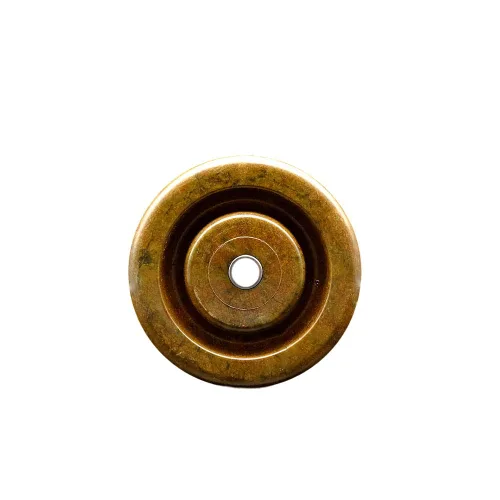 Vista 21 de Rueda fenólica de alta temperatura de 3" x 1.5" solamente - Perforación de 3/8" - Capacidad de 400 lbs por rueda - Marca Service Caster