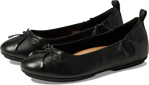 Vista 4 de FitFlop Bailarinas de cuero con lazo Allegro