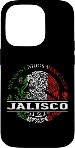 Vista 17 de Funda para iPhone 16 Jalisco Bandera Mexicana Bandera Mexicana