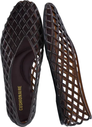 Vista 12 de CUSHIONAIRE Siesta Jelly - Zapatos planos de ballet para mujer, zapatos de Moca