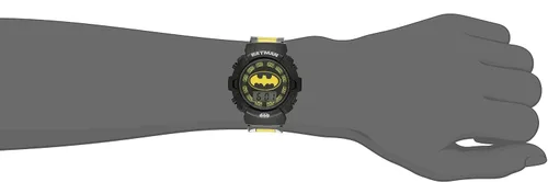 Vista 2 de DC Comics Batman BAT4177 - Reloj de cuarzo multicolor con pantalla digital para niños Negro - Reloj de cuarzo digital