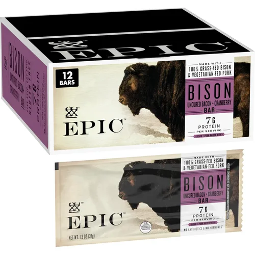 Vista 17 de Epic Barras de tocino y manzana de ternera, Whole30, Paleo Friendly, 12