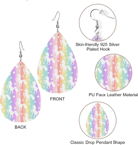 Vista 2 de Zokola Aretes de lágrima con diseño de cerezo, ramas de cerezo rosa japonés, aretes colgantes de doble cara para mujeres y niñas, aretes ligeros
